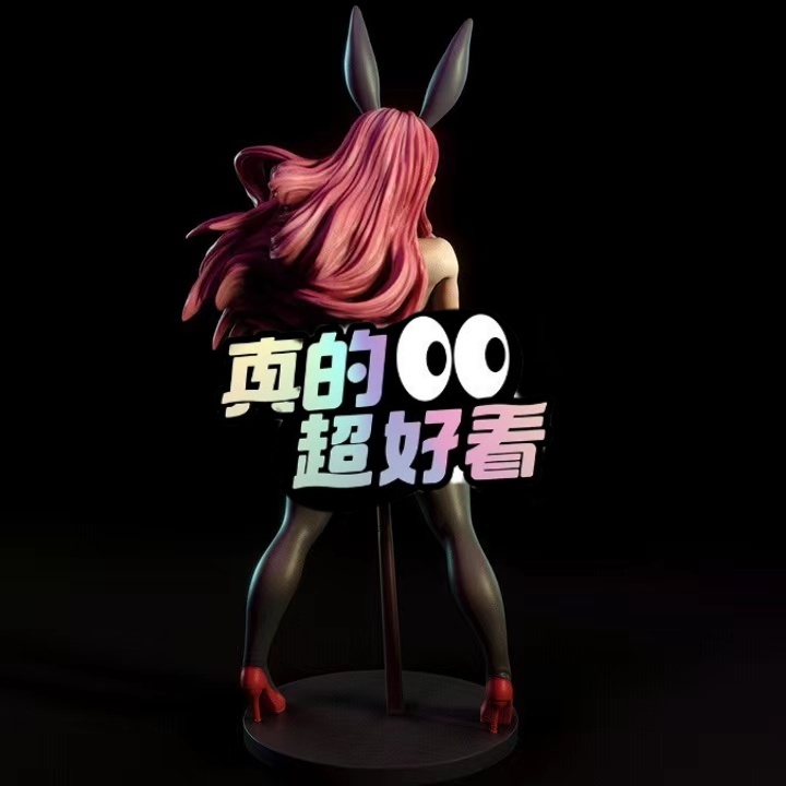 图片[2]-【妖精的尾巴】兔女郎艾露莎-3D合纵社-3D打印模型STL格式3mf格式免费下载！