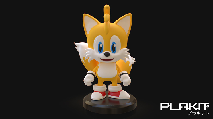 超音鼠 索尼克-3D合纵社-3D打印模型STL格式3mf格式免费下载！