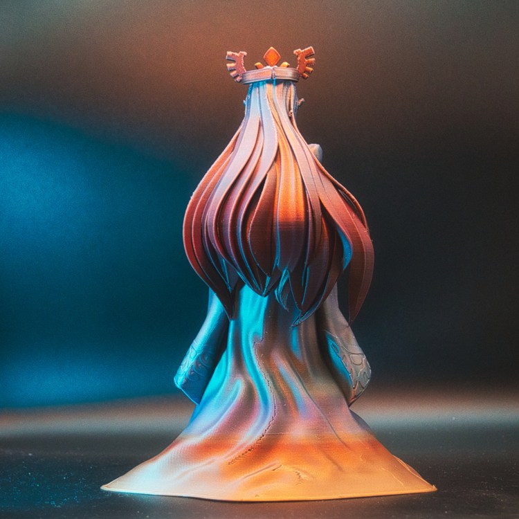 图片[4]-【塞尔达传说】塞尔达女王-3D合纵社-3D打印模型STL格式3mf格式免费下载！