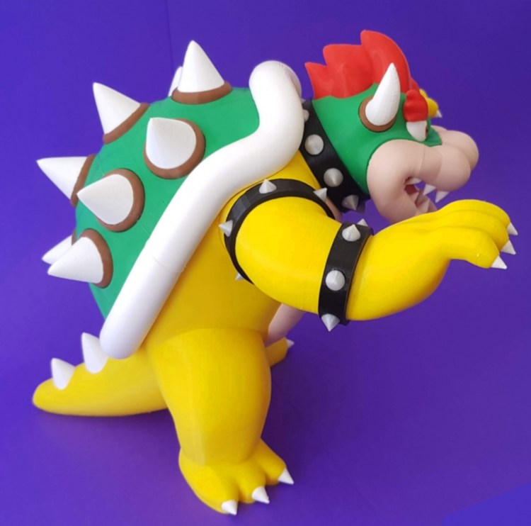 图片[2]-【超级玛丽】库巴-3D合纵社-3D打印模型STL格式3mf格式免费下载！