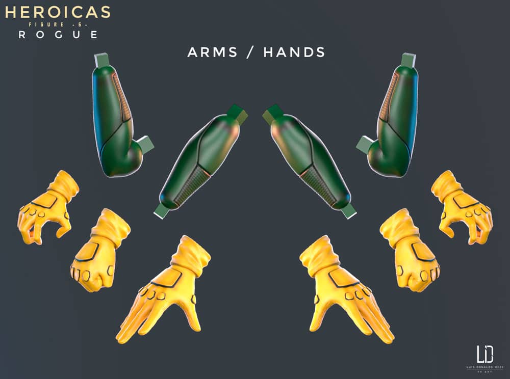 图片[4]-【DC英雄】罗刹女-3D合纵社-3D打印模型STL格式3mf格式免费下载！