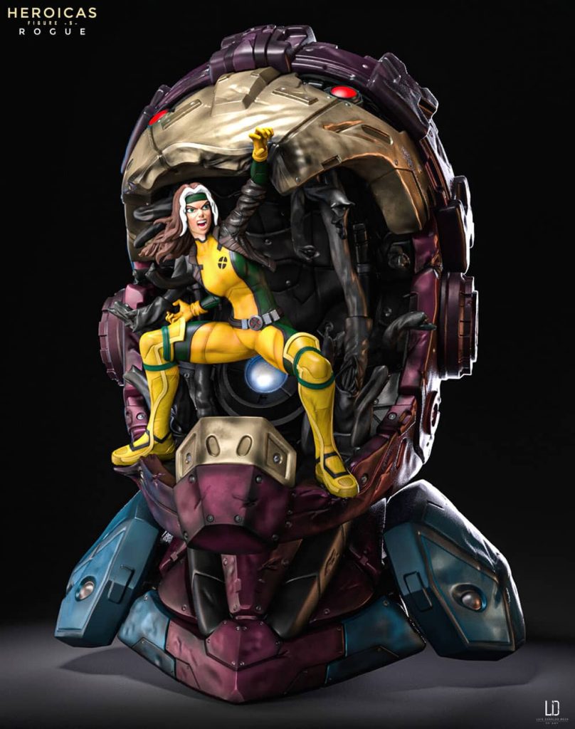 【DC英雄】罗刹女-3D合纵社-3D打印模型STL格式3mf格式免费下载！