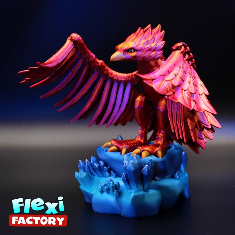 长生鸟-3D合纵社-3D打印模型STL格式3mf格式免费下载！