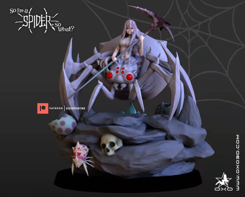 蜘蛛子-3D合纵社-3D打印模型STL格式3mf格式免费下载！