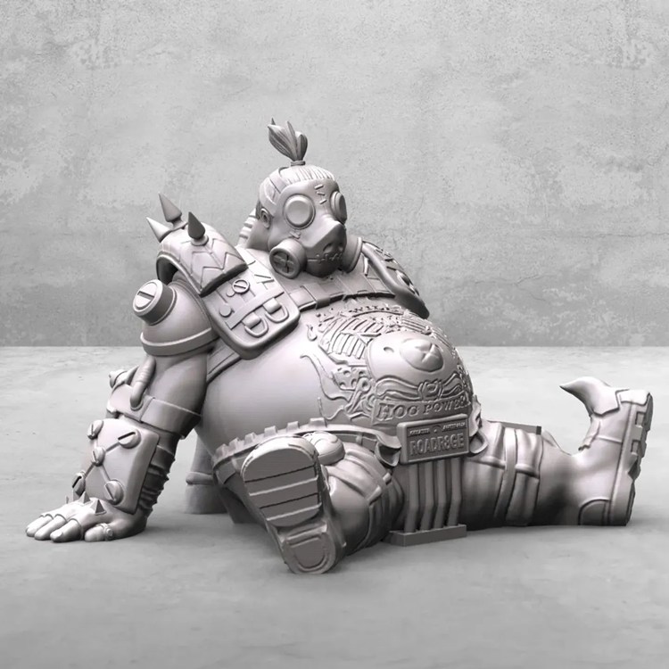 【守望先锋】路霸-3D合纵社-3D打印模型STL格式3mf格式免费下载！