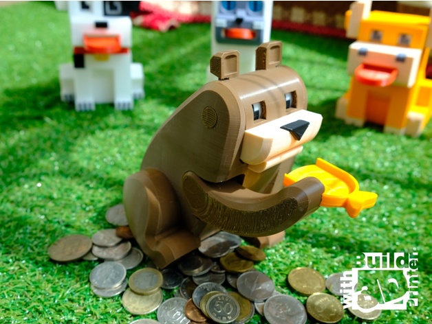 图片[2]-小熊存钱罐-3D合纵社-3D打印模型STL格式3mf格式免费下载！