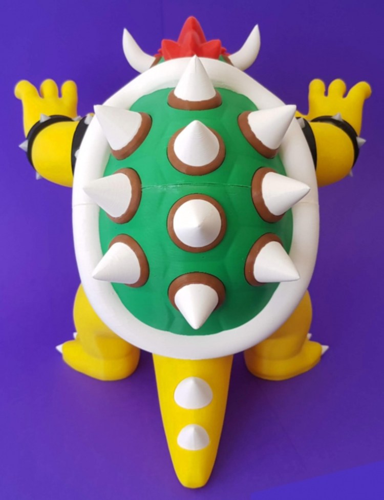 图片[3]-【超级玛丽】库巴-3D合纵社-3D打印模型STL格式3mf格式免费下载！