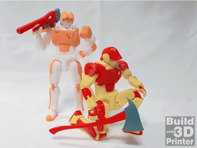 图片[4]-Android MP-1机器人-3D合纵社-3D打印模型STL格式3mf格式免费下载！