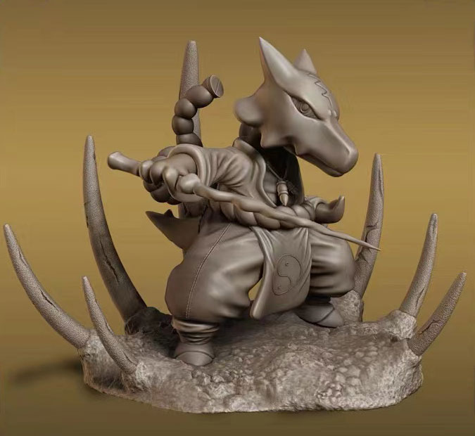 【宠物小精灵】卡拉卡拉君麻吕版-3D合纵社-3D打印模型STL格式3mf格式免费下载！