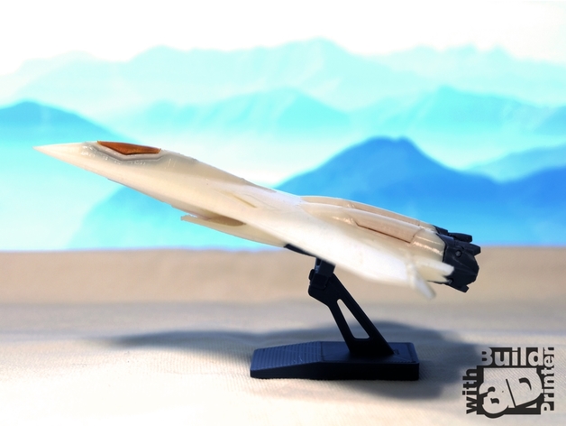 隐形空中战斗机-3D合纵社-3D打印模型STL格式3mf格式免费下载！