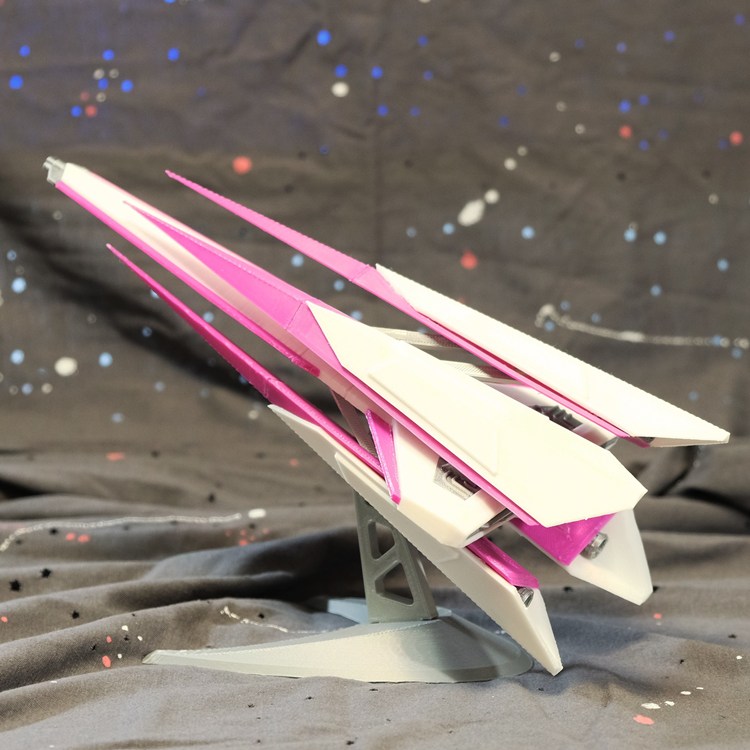 宇宙飞船-3D合纵社-3D打印模型STL格式3mf格式免费下载！