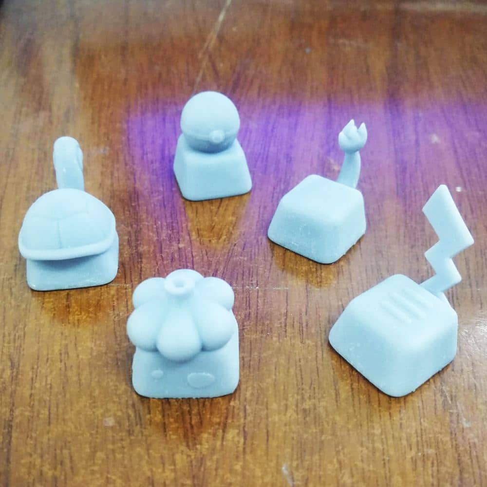 图片[2]-【宠物小精灵】键盘帽-3D合纵社-3D打印模型STL格式3mf格式免费下载！