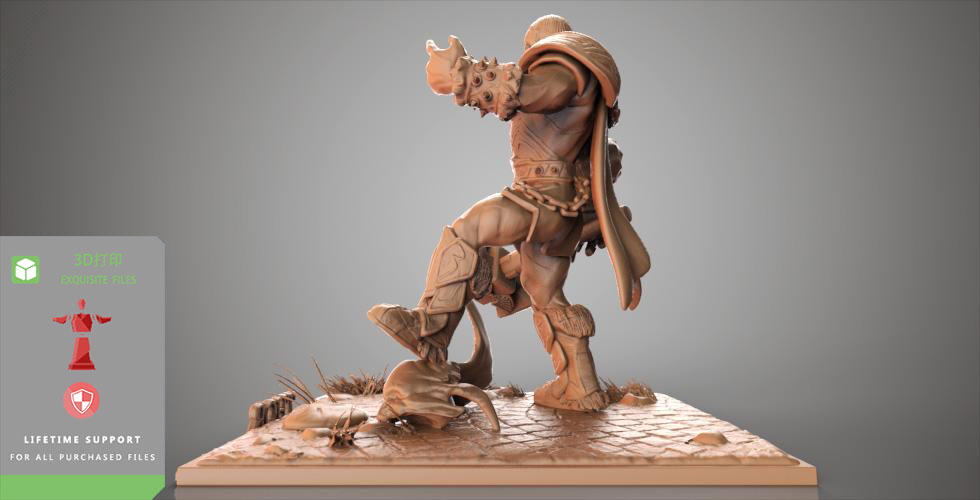 图片[3]-【神之浩劫】雷神-3D合纵社-3D打印模型STL格式3mf格式免费下载！