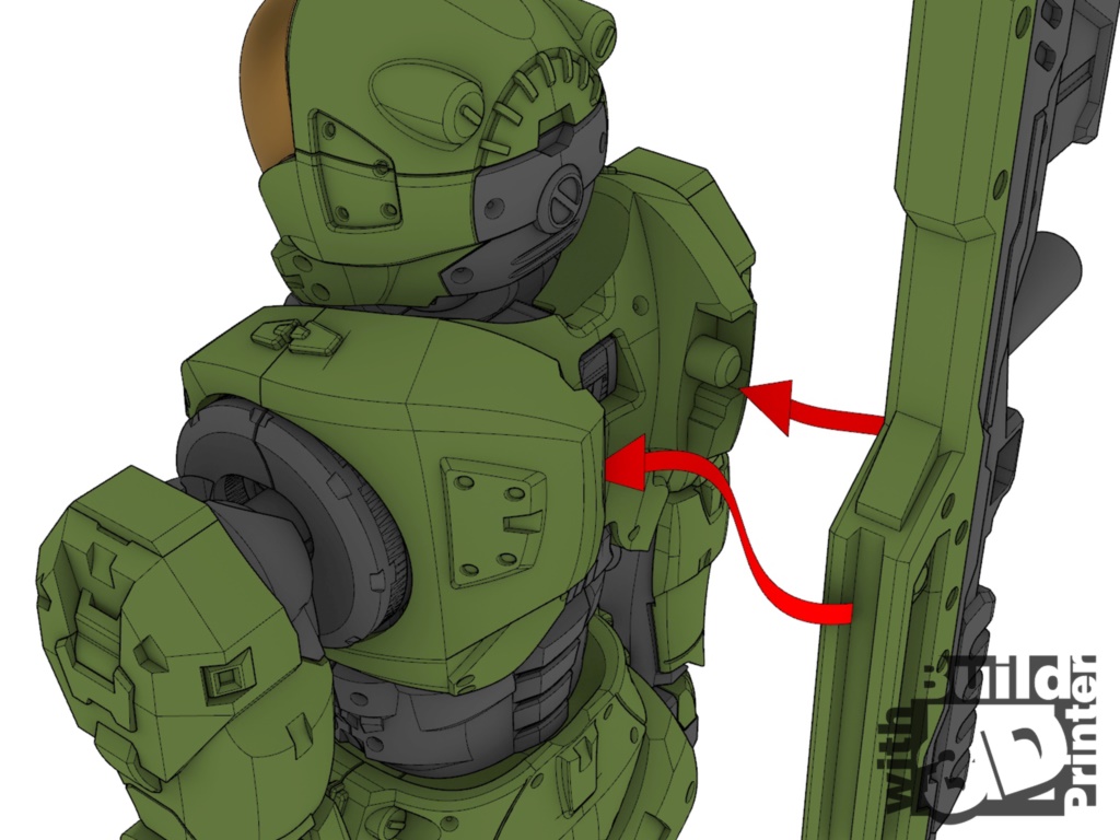 图片[5]-【光环】士官长-3D合纵社-3D打印模型STL格式3mf格式免费下载！