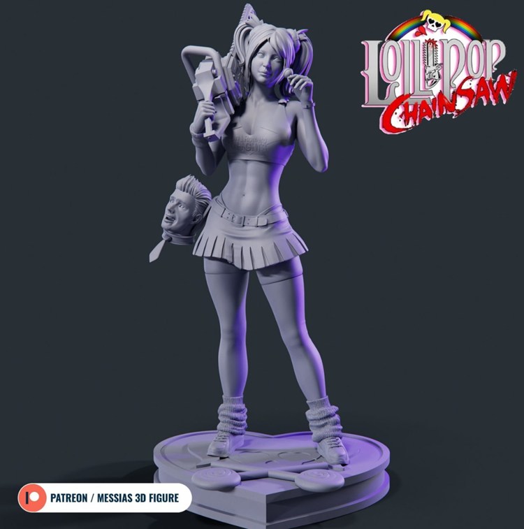 【电锯糖心】朱丽叶-3D合纵社-3D打印模型STL格式3mf格式免费下载！