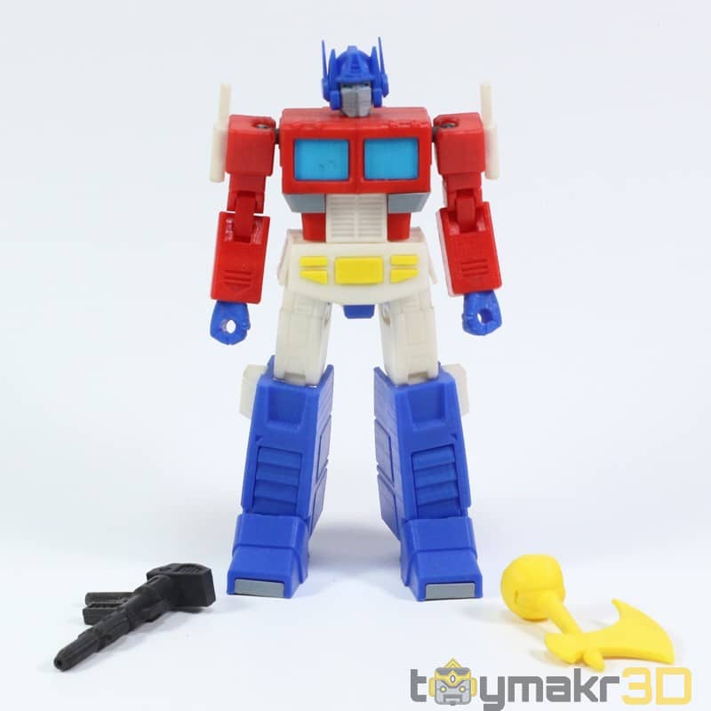 【变形金刚】Optimus Prime-3D合纵社-3D打印模型STL格式3mf格式免费下载！
