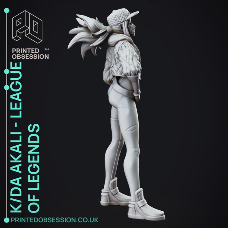 图片[3]-【英雄联盟】阿卡丽-3D合纵社-3D打印模型STL格式3mf格式免费下载！