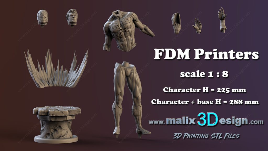 图片[4]-【邪恶六人组】蜘蛛侠-3D合纵社-3D打印模型STL格式3mf格式免费下载！