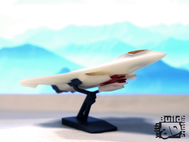 图片[2]-隐形空中战斗机-3D合纵社-3D打印模型STL格式3mf格式免费下载！