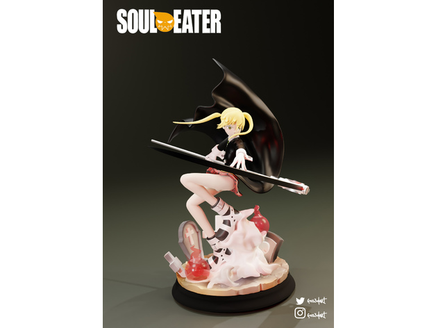 【噬魂者】玛嘉·阿尔邦-3D合纵社-3D打印模型STL格式3mf格式免费下载！