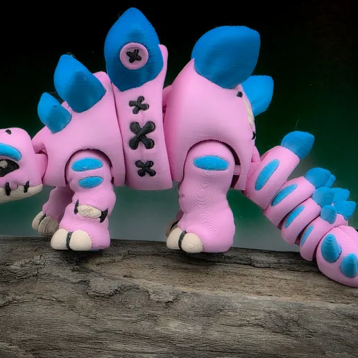 图片[4]-Raki-Box NO:023 毛绒剑龙-3D合纵社-3D打印模型STL格式3mf格式免费下载！