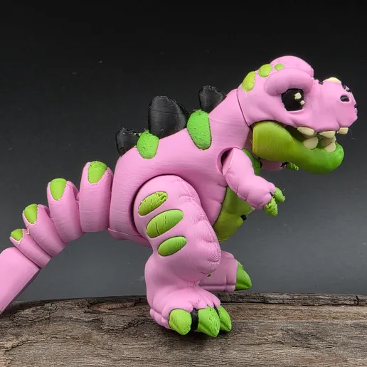 图片[4]-Raki-Box NO:024 毛绒霸王龙-3D合纵社-3D打印模型STL格式3mf格式免费下载！