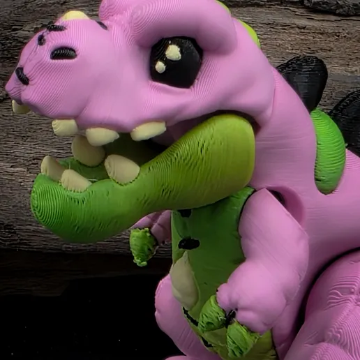 图片[2]-Raki-Box NO:024 毛绒霸王龙-3D合纵社-3D打印模型STL格式3mf格式免费下载！