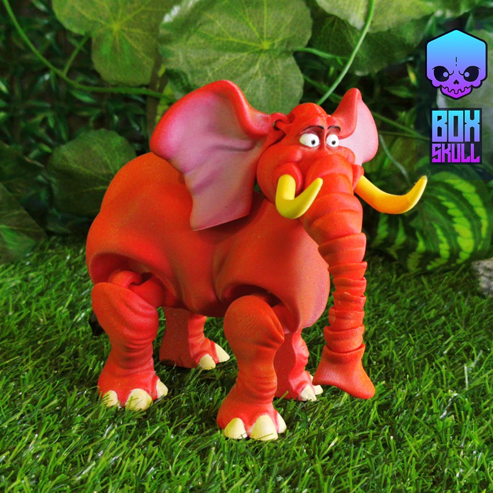 图片[2]-可动大象-3D合纵社-3D打印模型STL格式3mf格式免费下载！