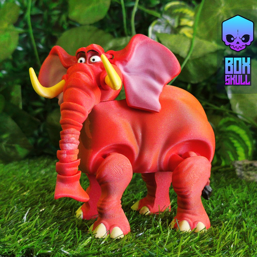 图片[5]-可动大象-3D合纵社-3D打印模型STL格式3mf格式免费下载！