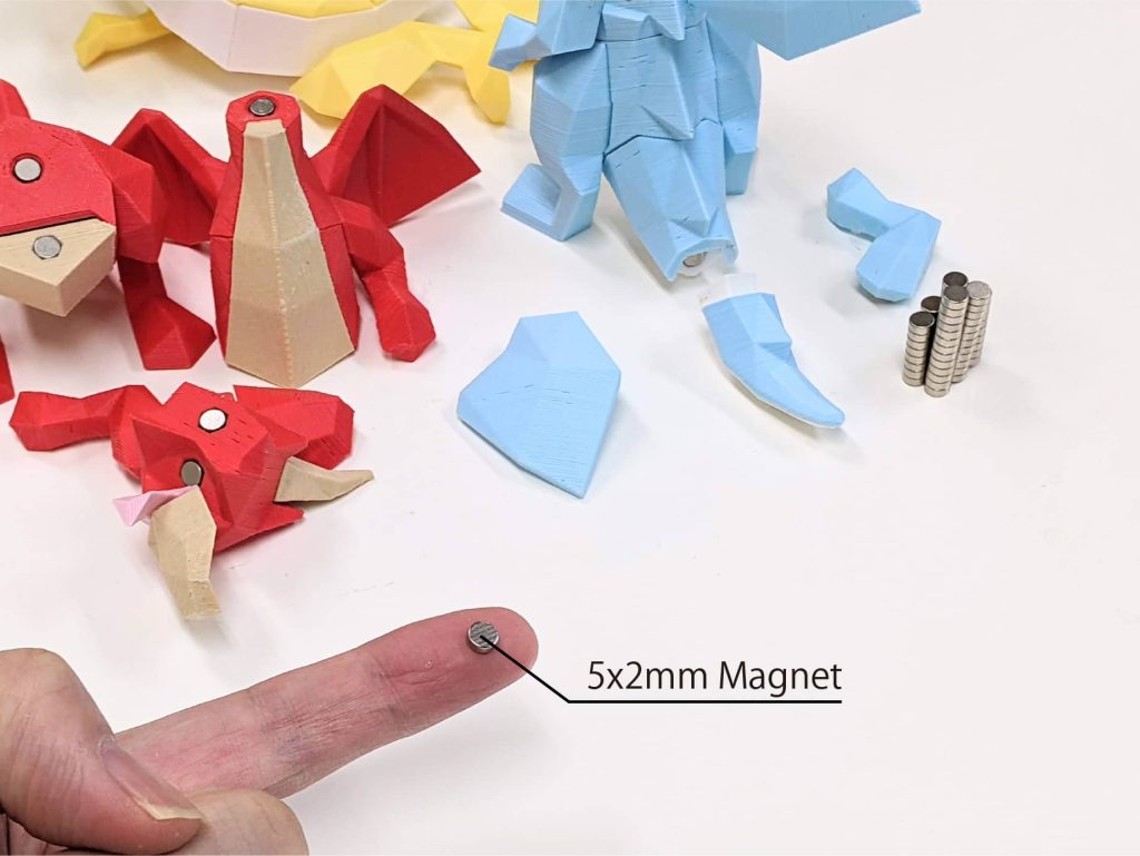 图片[4]-【拼图小动物】火龙-3D合纵社-3D打印模型STL格式3mf格式免费下载！