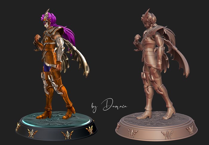 图片[3]-【圣斗士】艾奥·锡拉-3D合纵社-3D打印模型STL格式3mf格式免费下载！