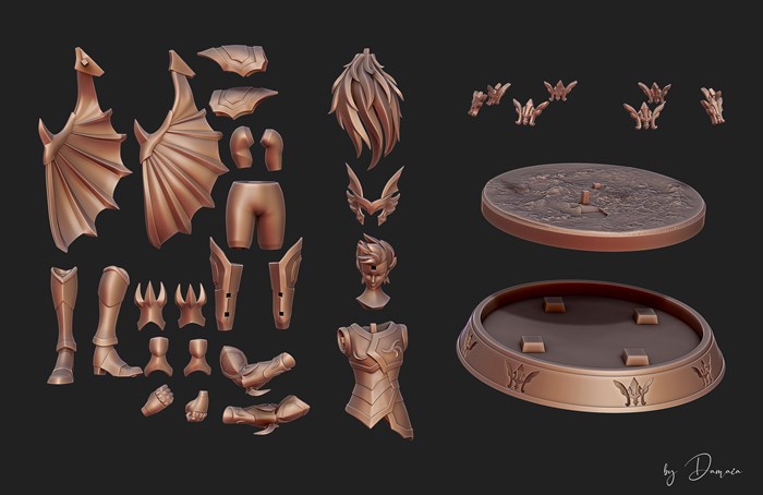 图片[4]-【圣斗士】艾奥·锡拉-3D合纵社-3D打印模型STL格式3mf格式免费下载！