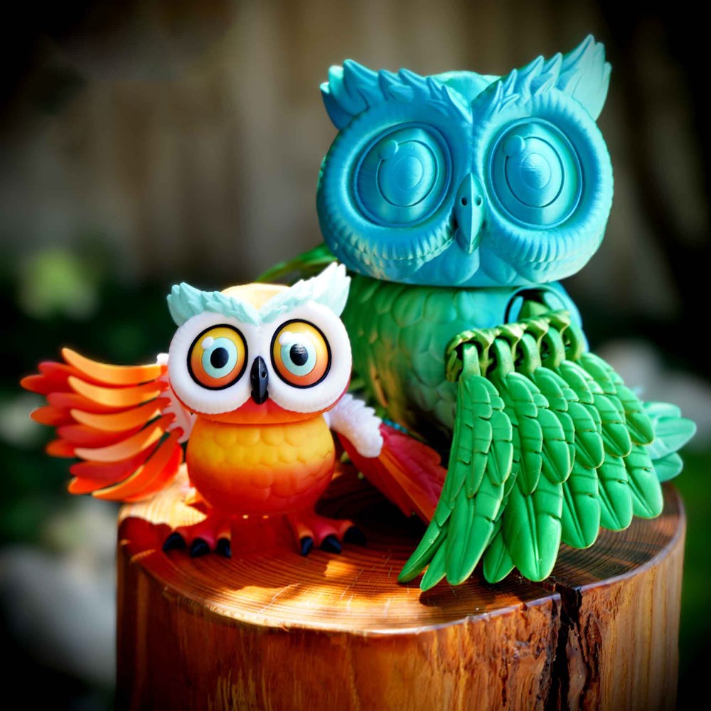 图片[3]-猫头鹰-3D合纵社-3D打印模型STL格式3mf格式免费下载！