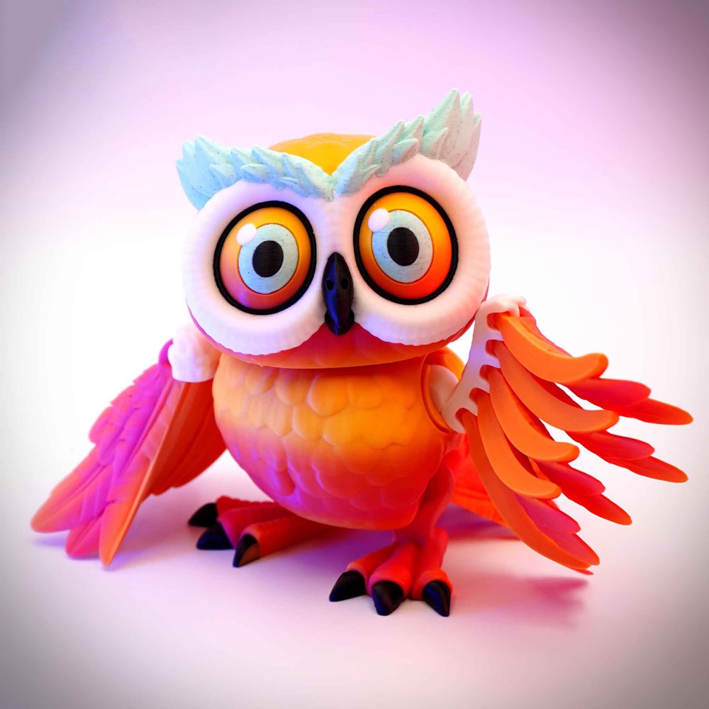 图片[5]-猫头鹰-3D合纵社-3D打印模型STL格式3mf格式免费下载！