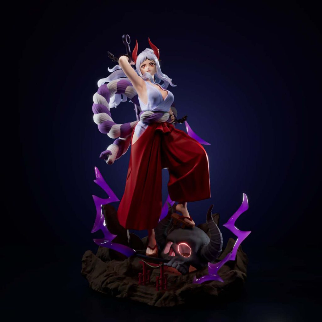 【海贼王】大和-3D合纵社-3D打印模型STL格式3mf格式免费下载！