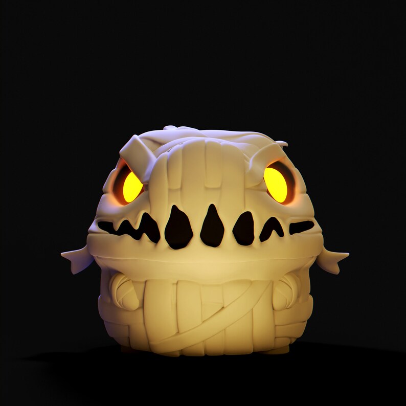 【格鲁皮怪物】mummii-3D合纵社-3D打印模型STL格式3mf格式免费下载！