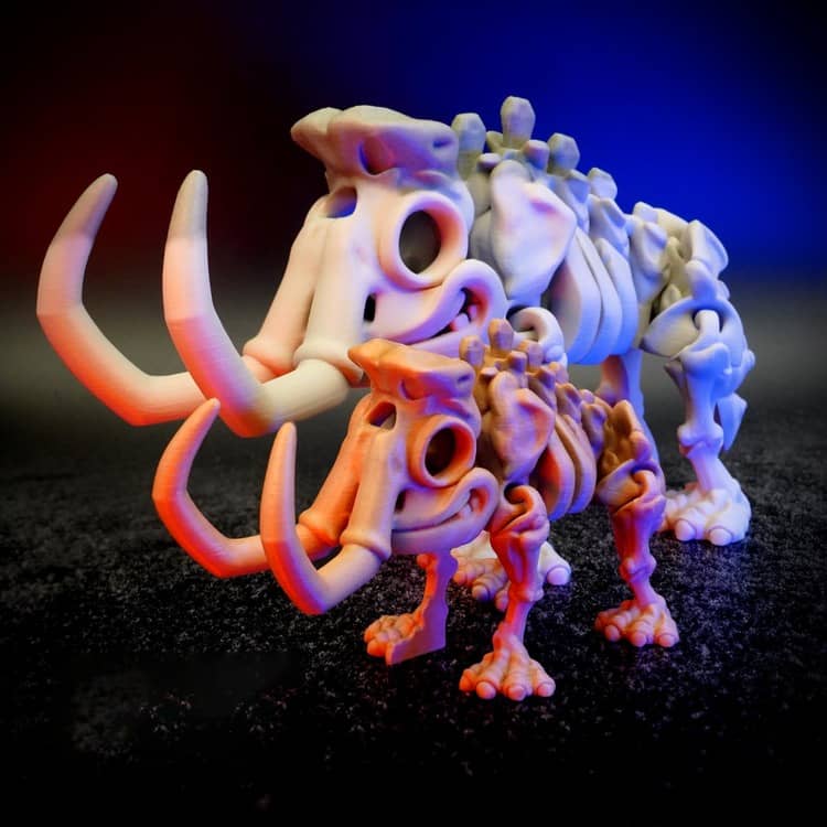 图片[5]-猛犸象 骨架-3D合纵社-3D打印模型STL格式3mf格式免费下载！