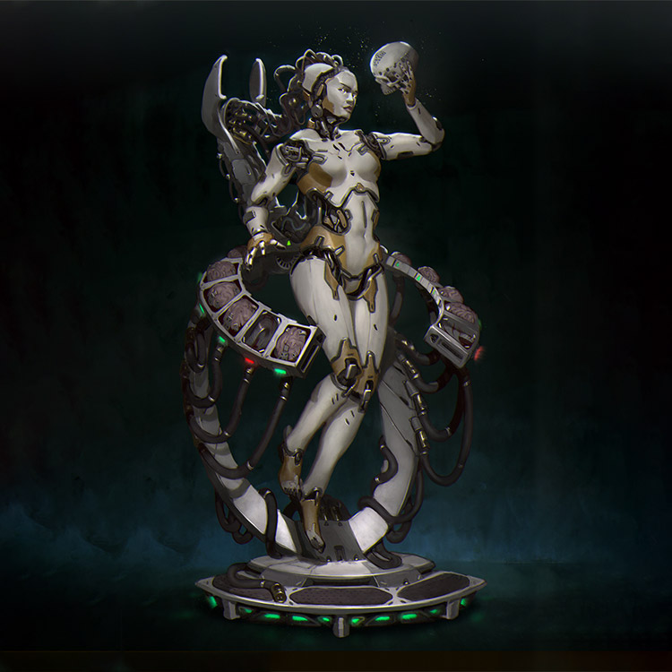 图片[2]-机械姬-3D合纵社-3D打印模型STL格式3mf格式免费下载！