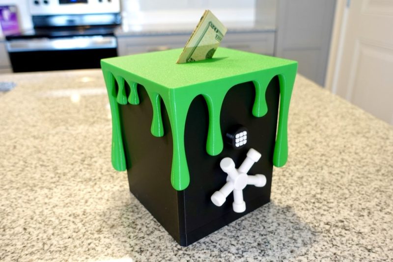 保险柜存钱罐-3D合纵社-3D打印模型STL格式3mf格式免费下载！