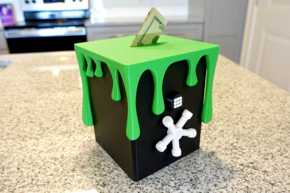 保险柜存钱罐-3D合纵社-3D打印模型STL格式3mf格式免费下载！