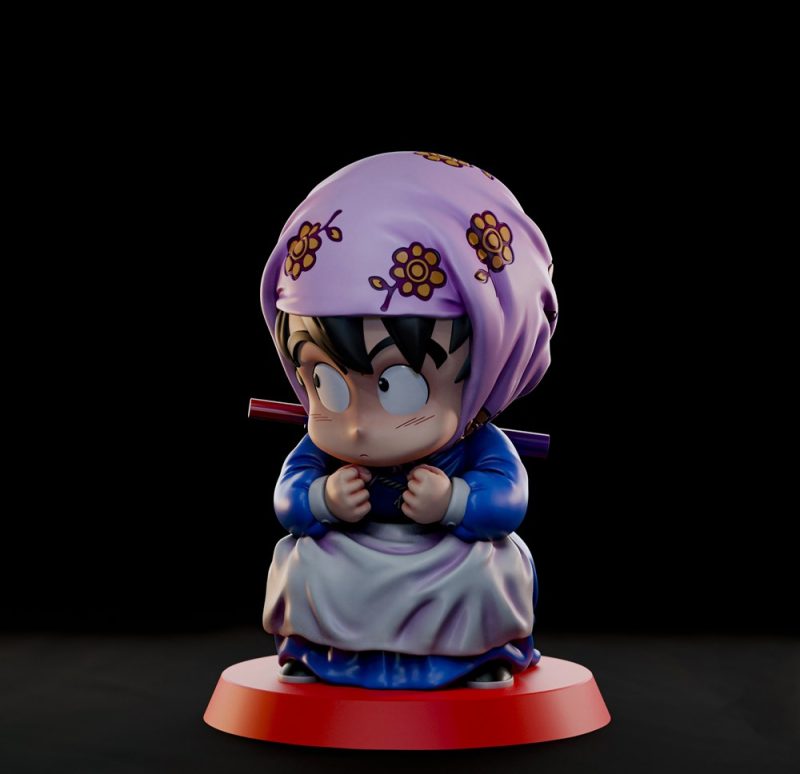 【龙珠】悟空-3D合纵社-3D打印模型STL格式3mf格式免费下载！