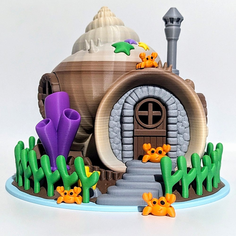 螃蟹屋-3D合纵社-3D打印模型STL格式3mf格式免费下载！