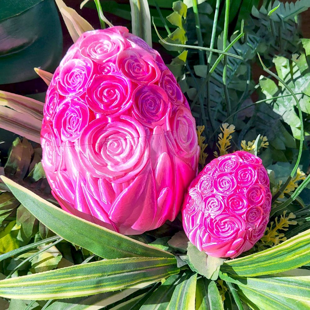 玫瑰花龙蛋-3D合纵社-3D打印模型STL格式3mf格式免费下载！