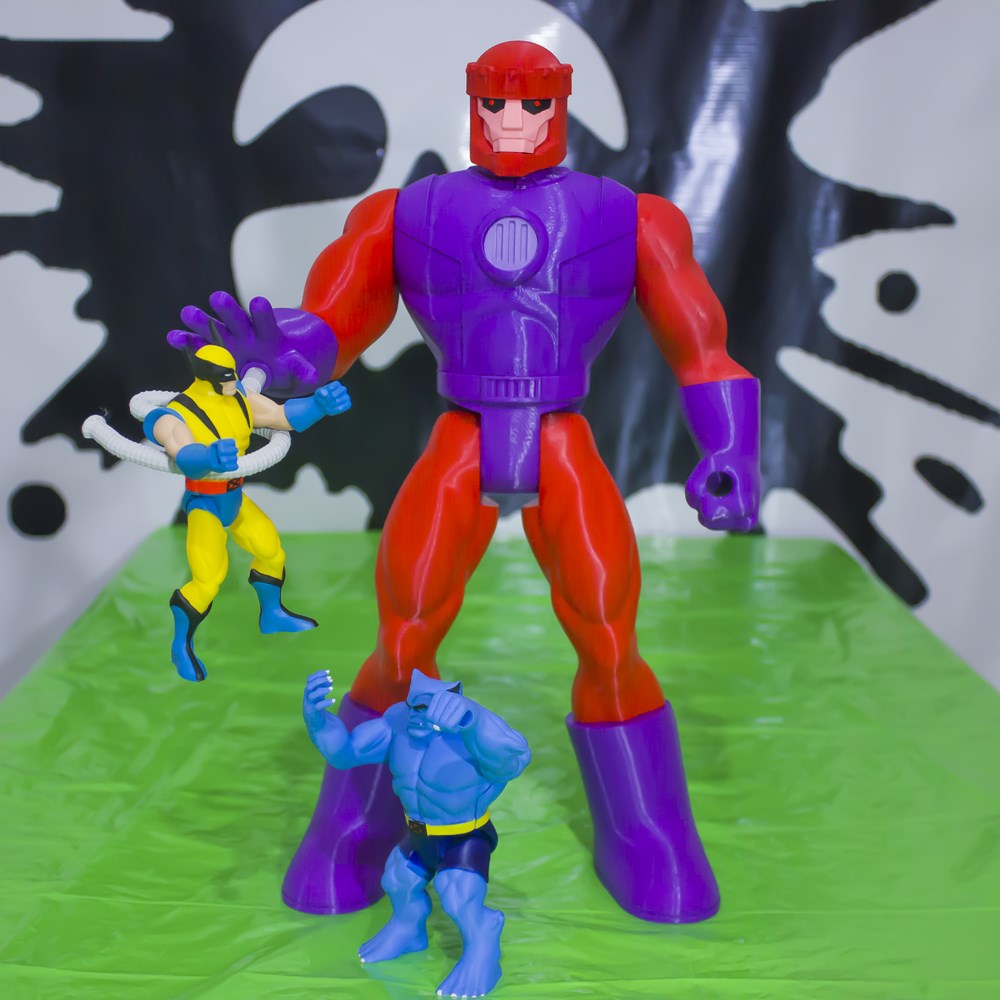 哨兵机器人-3D合纵社-3D打印模型STL格式3mf格式免费下载！