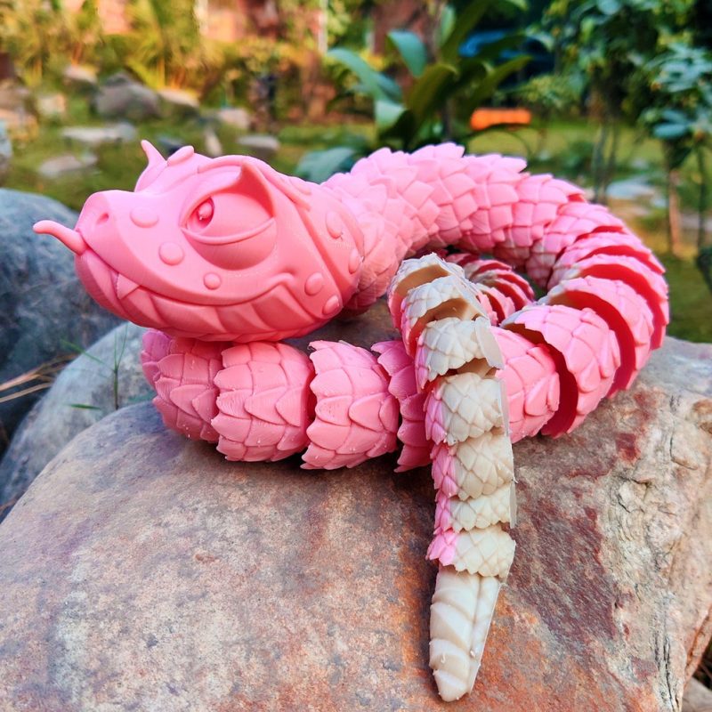 响尾蛇-3D合纵社-3D打印模型STL格式3mf格式免费下载！