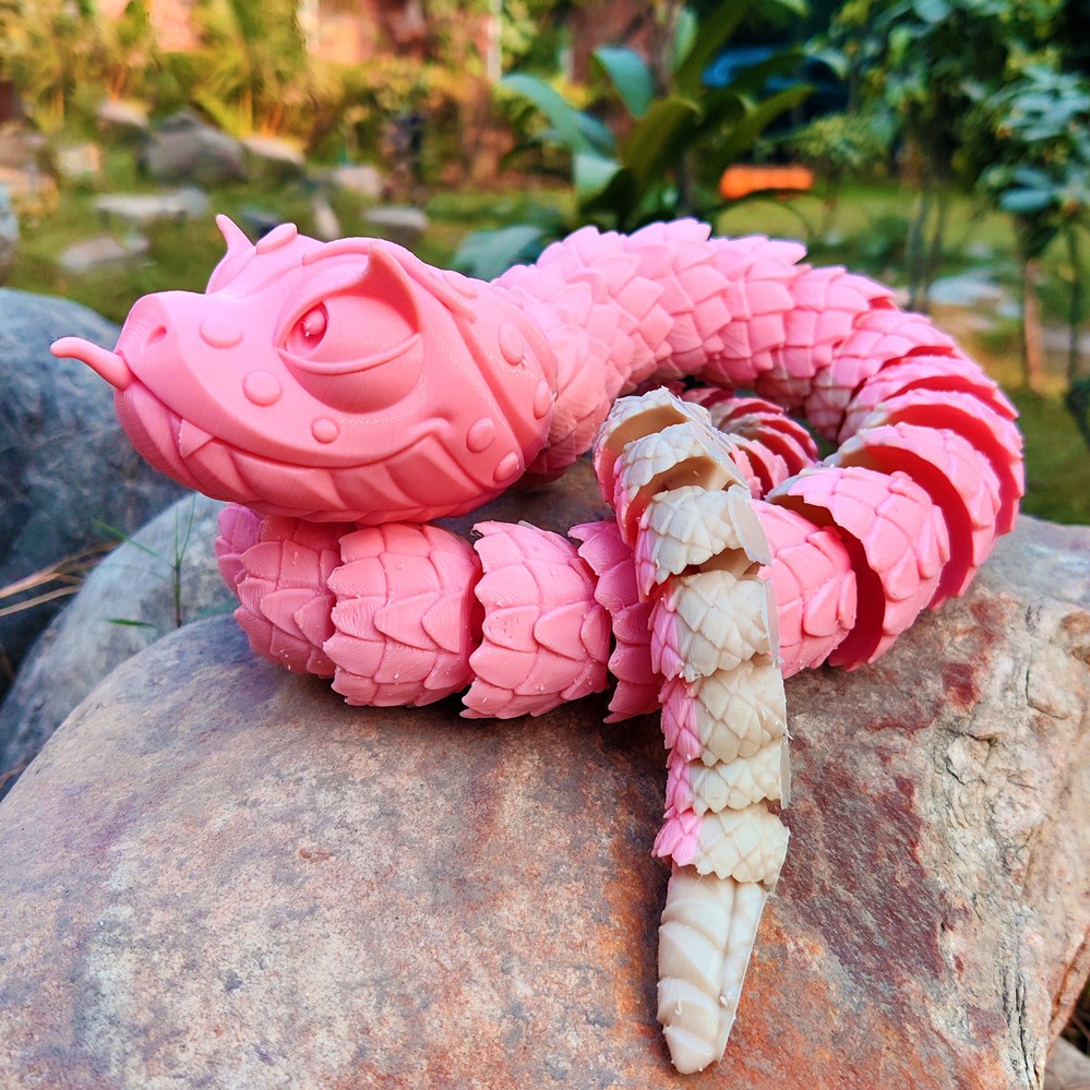 响尾蛇-3D合纵社-3D打印模型STL格式3mf格式免费下载！