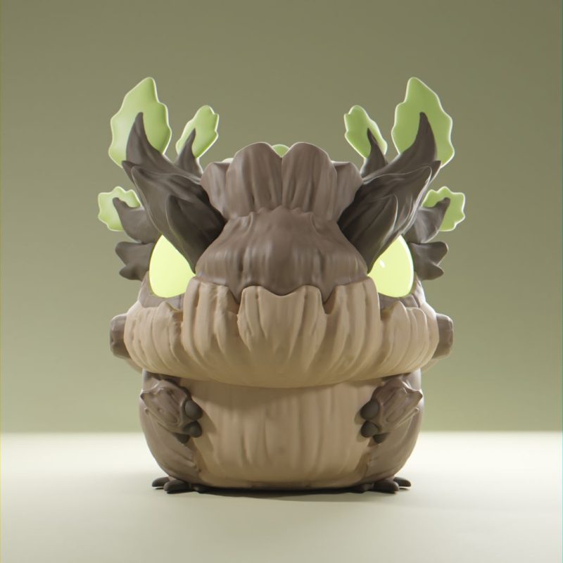 【格鲁皮怪物】森林-3D合纵社-3D打印模型STL格式3mf格式免费下载！