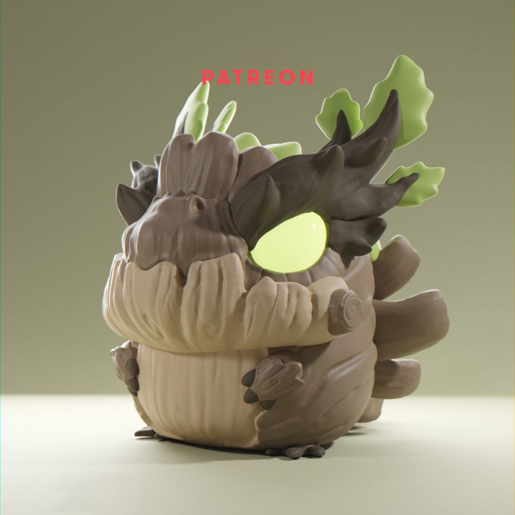 图片[2]-【格鲁皮怪物】森林-3D合纵社-3D打印模型STL格式3mf格式免费下载！