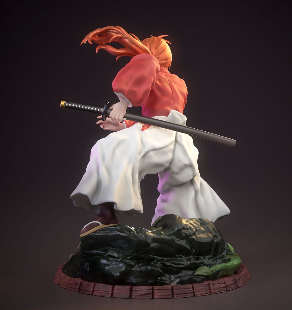 图片[4]-【浪客剑心】剑心-3D合纵社-3D打印模型STL格式3mf格式免费下载！