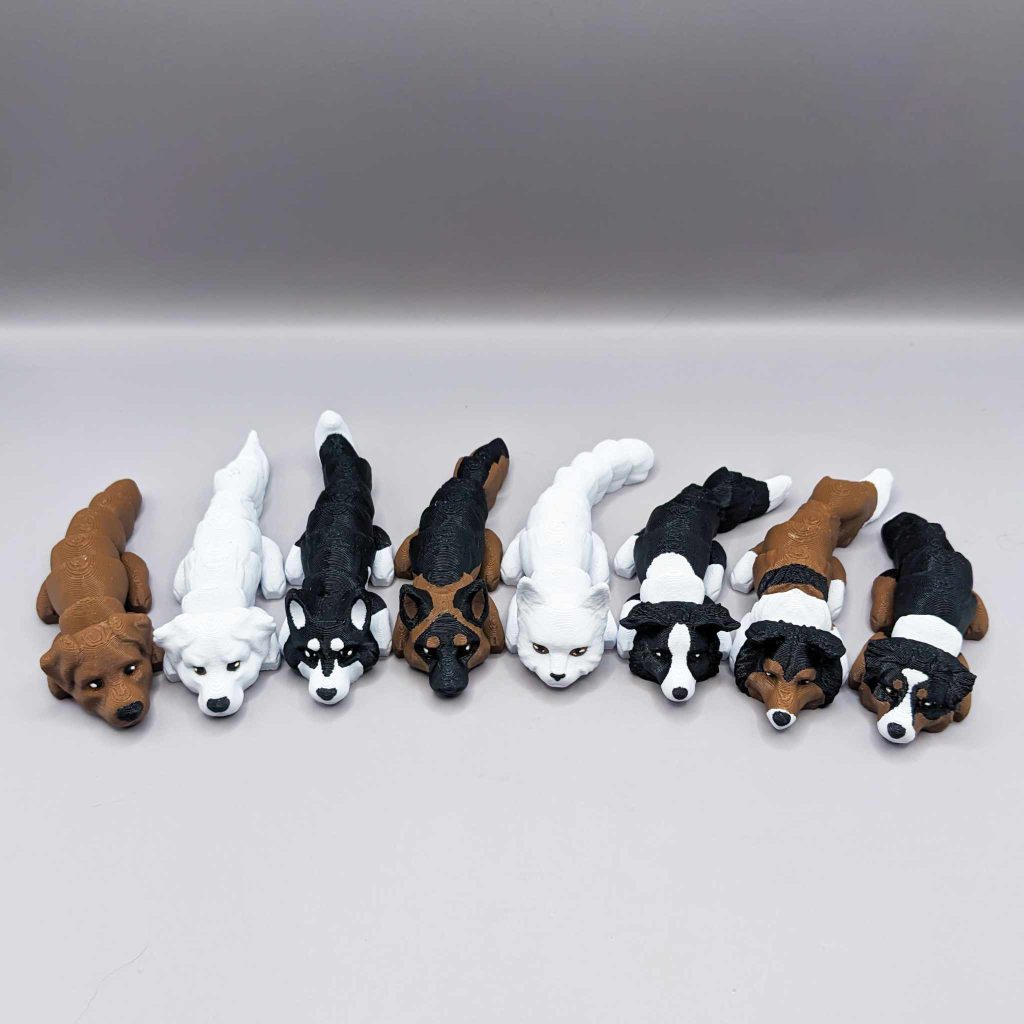 图片[3]-【钥匙扣】狗狗与猫猫-3D合纵社-3D打印模型STL格式3mf格式免费下载！